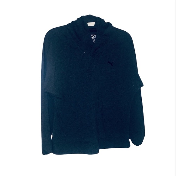 Puma Sweaters New Puma Small Gray Workout Sweatshirt Poshmark